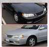 YITAMOTOR® 2001 2002 Toyota Corolla Headlights Assembly with Coner light Headlamp Clear Lens - YITAMotor