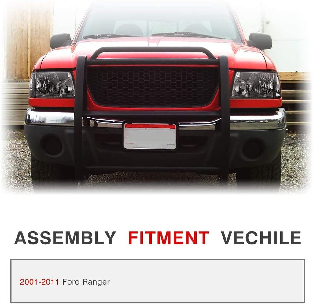 YITAMOTOR® 2001-2011 Ford Ranger Headlight Assembly Corner light OE Projector Headlamps with Bumper Lights - YITAMotor