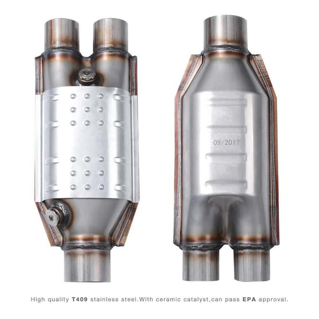 1 x RAW Customer Returns Qeunrtiy Universal catalytic converter