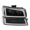 Projector Headlight Assembly for 03-06 Chevy Silverado