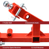 Enganche de remolque de 3 puntos YITAMOTOR® con receptores de 2" para tractores de categoría 1