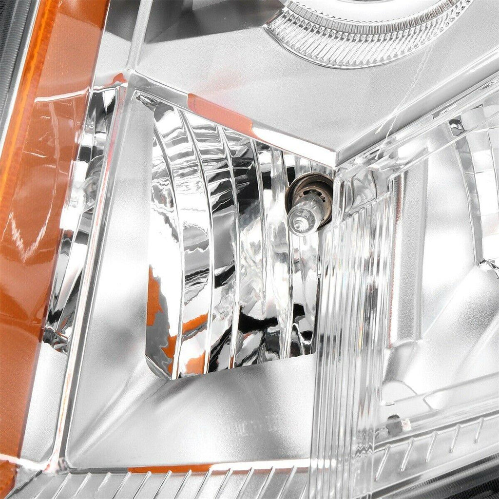 YITAMOTOR® 2010-2016 Cadillac SRX 4 Dr Factory Halogen Projector Headlights Headlamps Lamps - YITAMotor