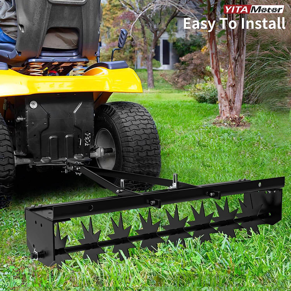 Aerator pull 2025 behind lawn mower
