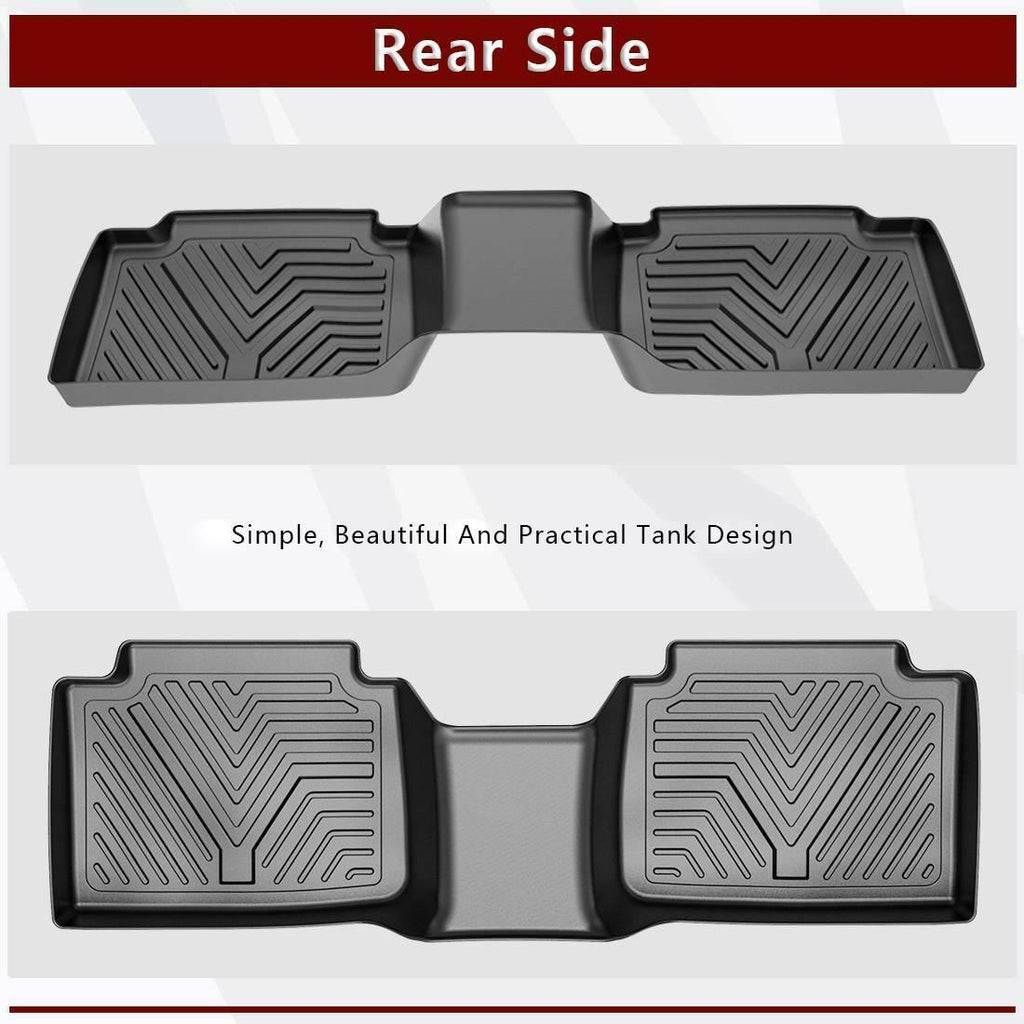 YITAMOTOR® Floor Mats For 2018-2023 Toyota Camry, Excludes Hybrid Models, Custom-Fit Floor Liners 1st & 2nd Row