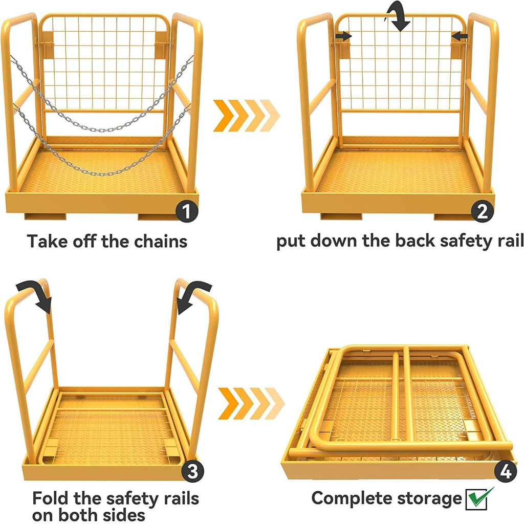 Forklift Safety Cage 36"x36"