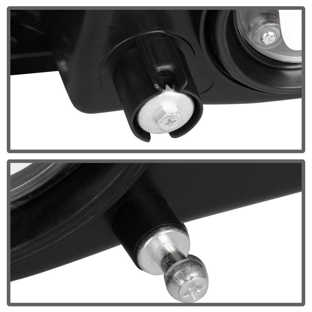 YITAMOTOR® 1999-2004 Jeep Grand Cherokee Headlight Smoke Housing Amber Corner Lamp Set - YITAMotor