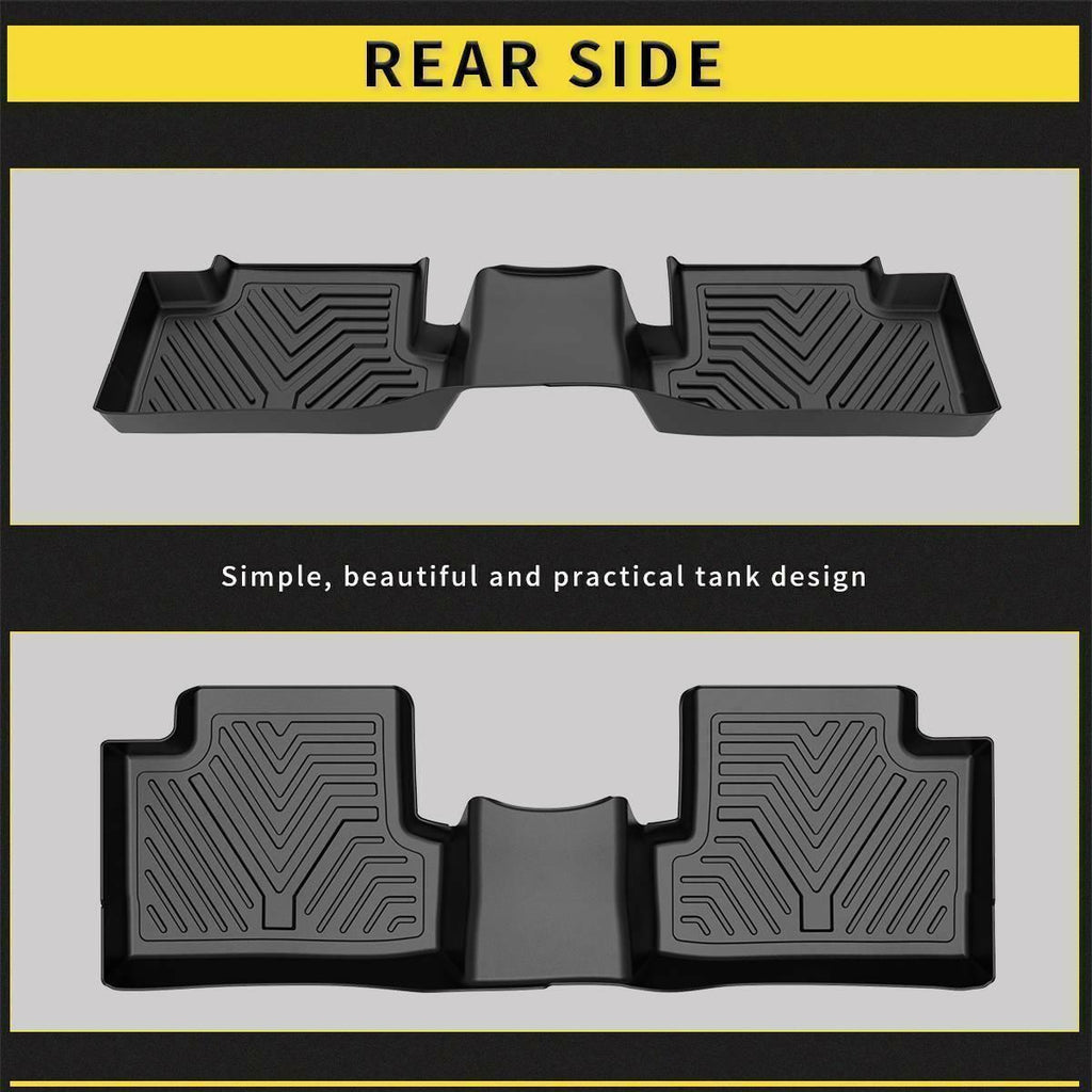 All weather rubber floor mats for cars fit for 2015 2023 Jeep