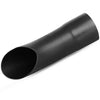 2.5Inch Inlet Black Turn Down Exhaust Tip,Standard 2 1/2 Inch Turndown Exhaust Tailpipe Tip,Black Painting Finish Stainless Steel Material,9 Inch Long - YITAMotor