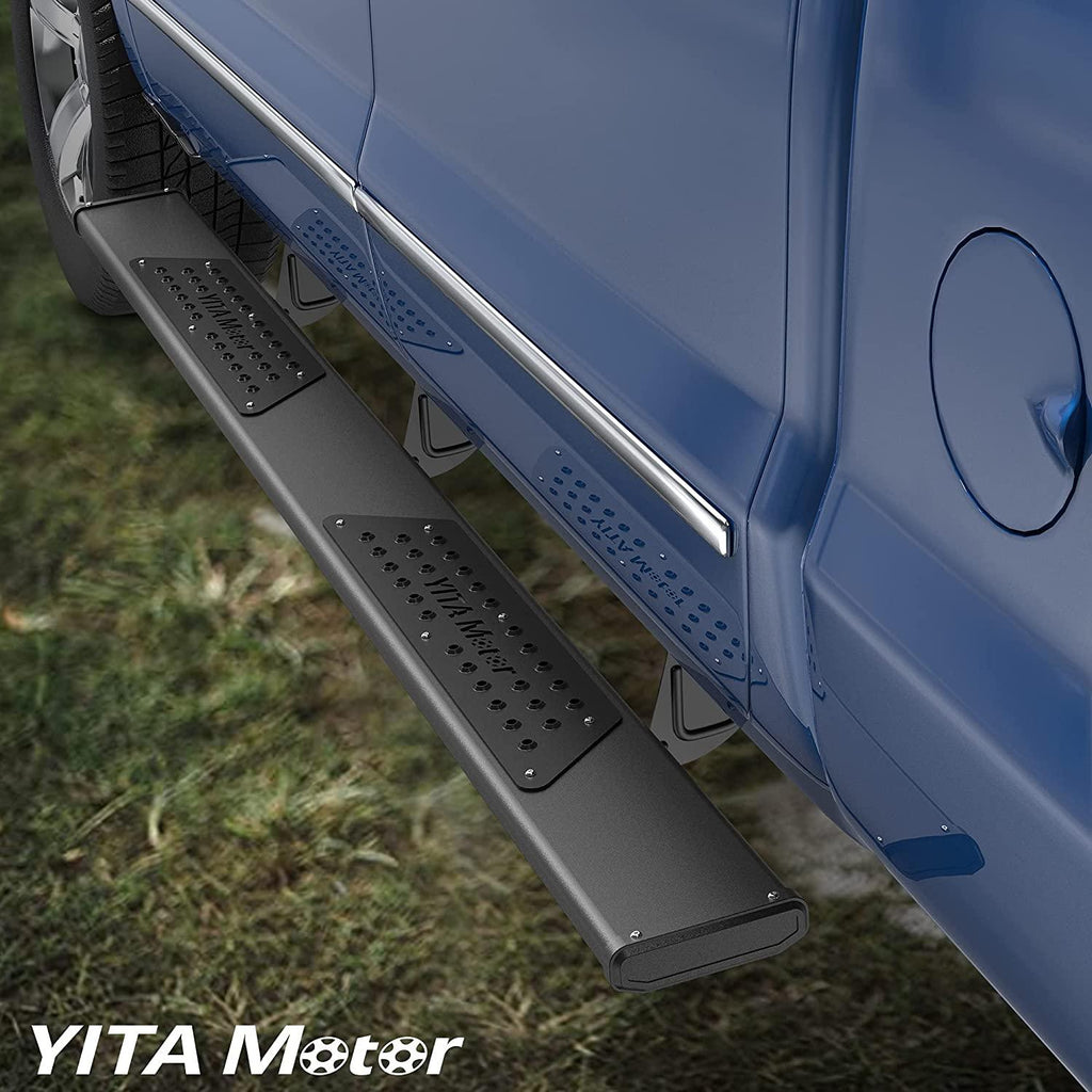 YITAMOTOR® 07-18 Silverado/Sierra 1500 2500HD 3500HD Double Cab Running Boards Side Steps (Incl. 2019 Sierra 1500 Ld)