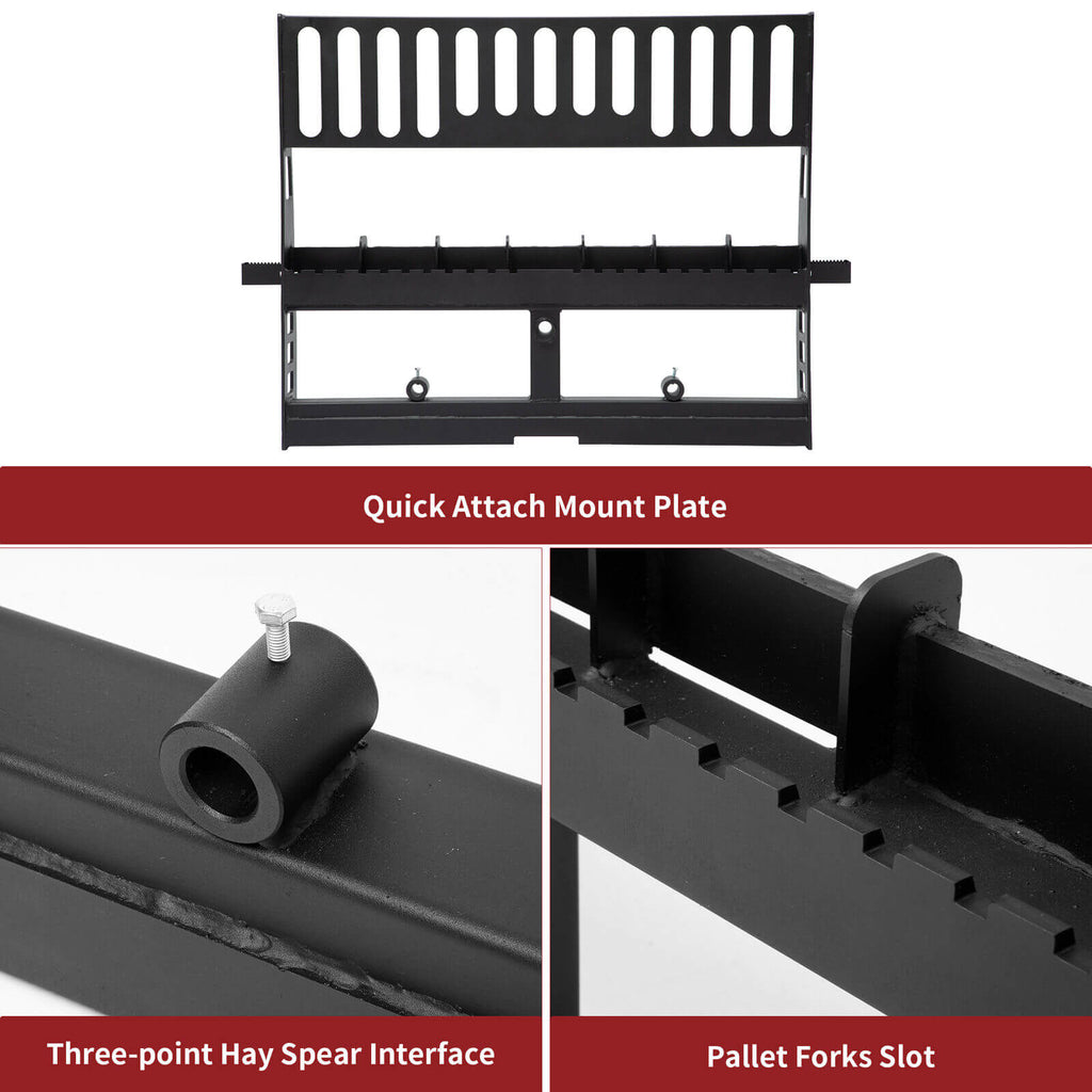 48" Pallet Fork Frame 5000lbs