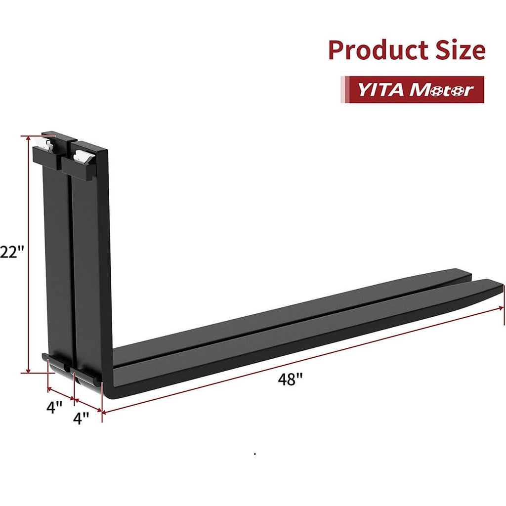 48" Pallet Fork Blades