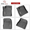 YITAMOTOR® Floor Mats for 16-21 Jeep Grand Cherokee/Dodge Durango, (Not Fits for Grand Cherokee L) 1st & 2nd Row All Weather Protection