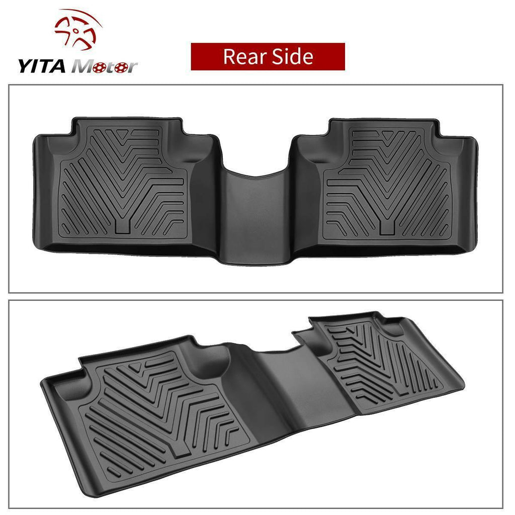 YITAMOTOR® Floor Mats for 16-21 Jeep Grand Cherokee/Dodge Durango, (Not Fits for Grand Cherokee L) 1st & 2nd Row All Weather Protection
