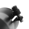 YITAMOTOR® 2.25'' Inlet 3.5'' Outlet 12'' inch Long Bolt On Exhaust Tip Stainless Steel Black - YITAMotor