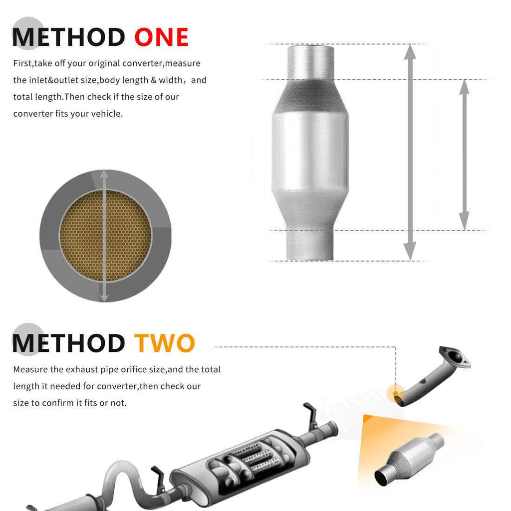 4'' Inlet / Outlet  Universal Catalytic Converter