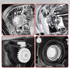 YITAMOTOR® 2011-2015 Chevy Chevrolet Cruze Headlight Assembly Black Housing Clear Lens - YITAMotor