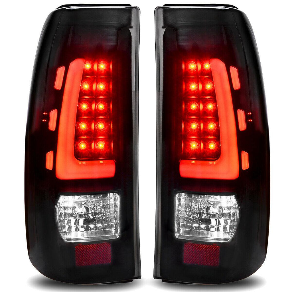 YITAMOTOR For 1999-2002 Chevy Silverado 1500 2500 3500 Headlights + LED Tail Lights - YITAMotor