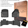 YITAMOTOR® Floor Mats Floor Liners for 2013-2018 Dodge Ram 1500 Quad Cab Only, 1st & 2nd Row All Weather Protection
