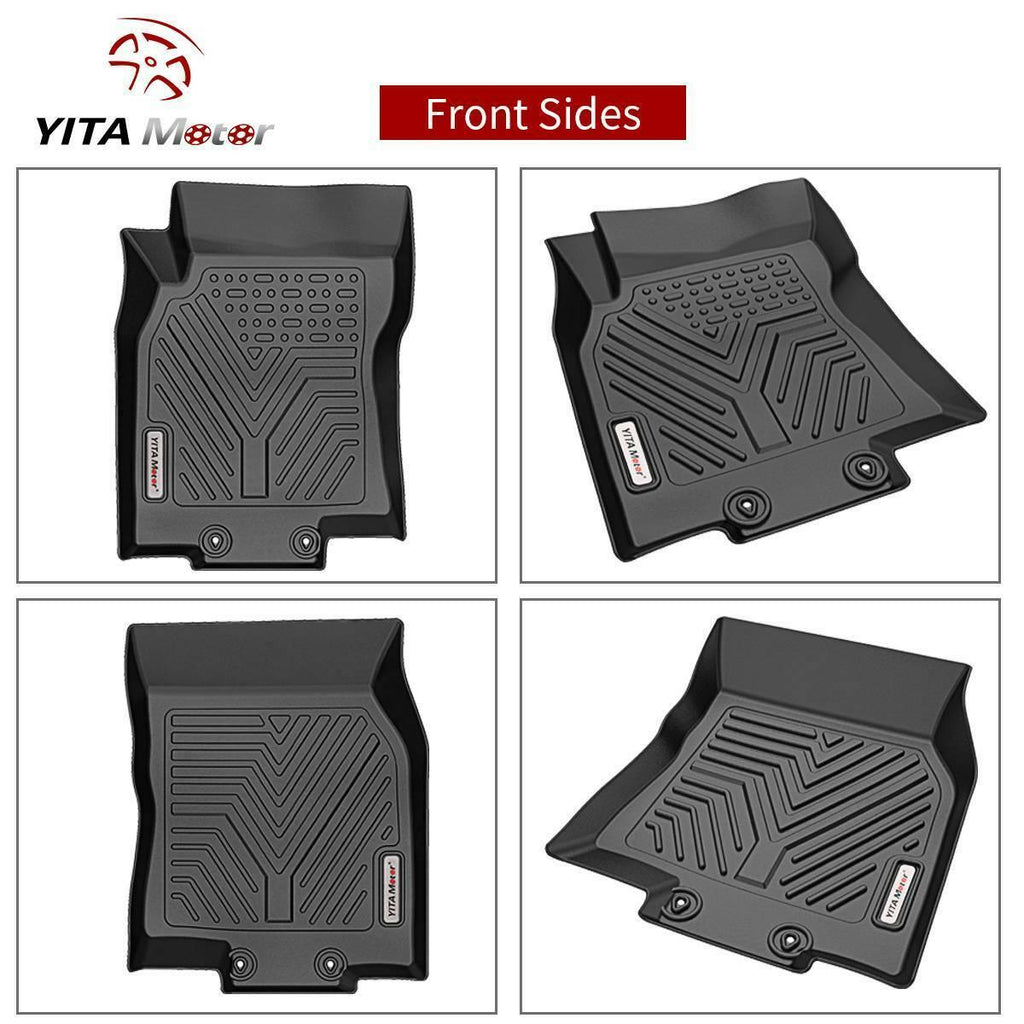 Tapetes YITAMOTOR® para revestimientos de piso Nissan Rogue 14-20, 1.a y 2.a fila (sin Rogue Sport o modelos selectos)