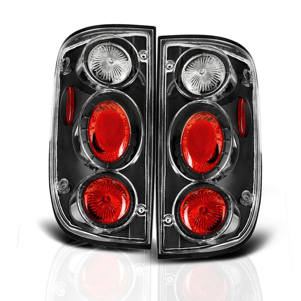 YITAMOTOR® 2001-2004 Toyota Tacoma Headlight + Signal Bumper Lamp + Tail Light Set L+R - YITAMotor