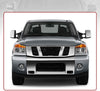 YITAMOTOR® 2004-2015 Nissan Titan / 05-07 Armada / 04 Pathfinder Armada Chrome Housing Headlight Assembly - YITAMotor