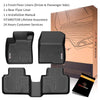 Custom Fit Floor Liners for 2018-2020 Honda Accord, Floor Mats 1st & 2nd Row All Weather Protection - YITAMotor
