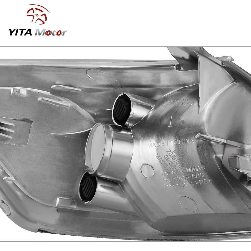 YITAMOTOR® 2000-2001 Toyota Camry Headlight Assembly Headlamps+Amber Corner Lamps - YITAMotor