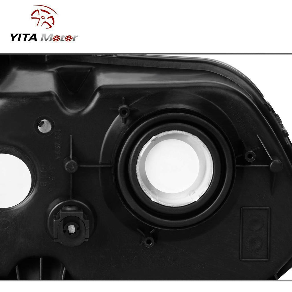 Yitamotor Headlight Assembly Compatible with Ford Mustang 2010 2011 2012 2013 2014 - YITAMotor