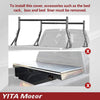 YITAMOTOR® Soft Quad Fold 02-22 Ram 1500 Classic/New body, Fleetside 6.4 ft Bed Without Rambox Truck Bed Tonneau Cover