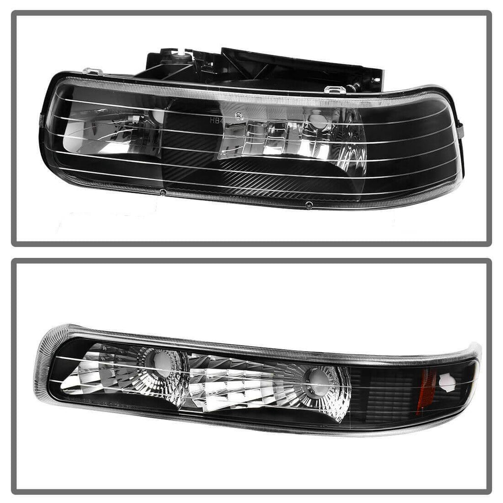 1999-2002 Chevrolet Silverado headlight taillight sets