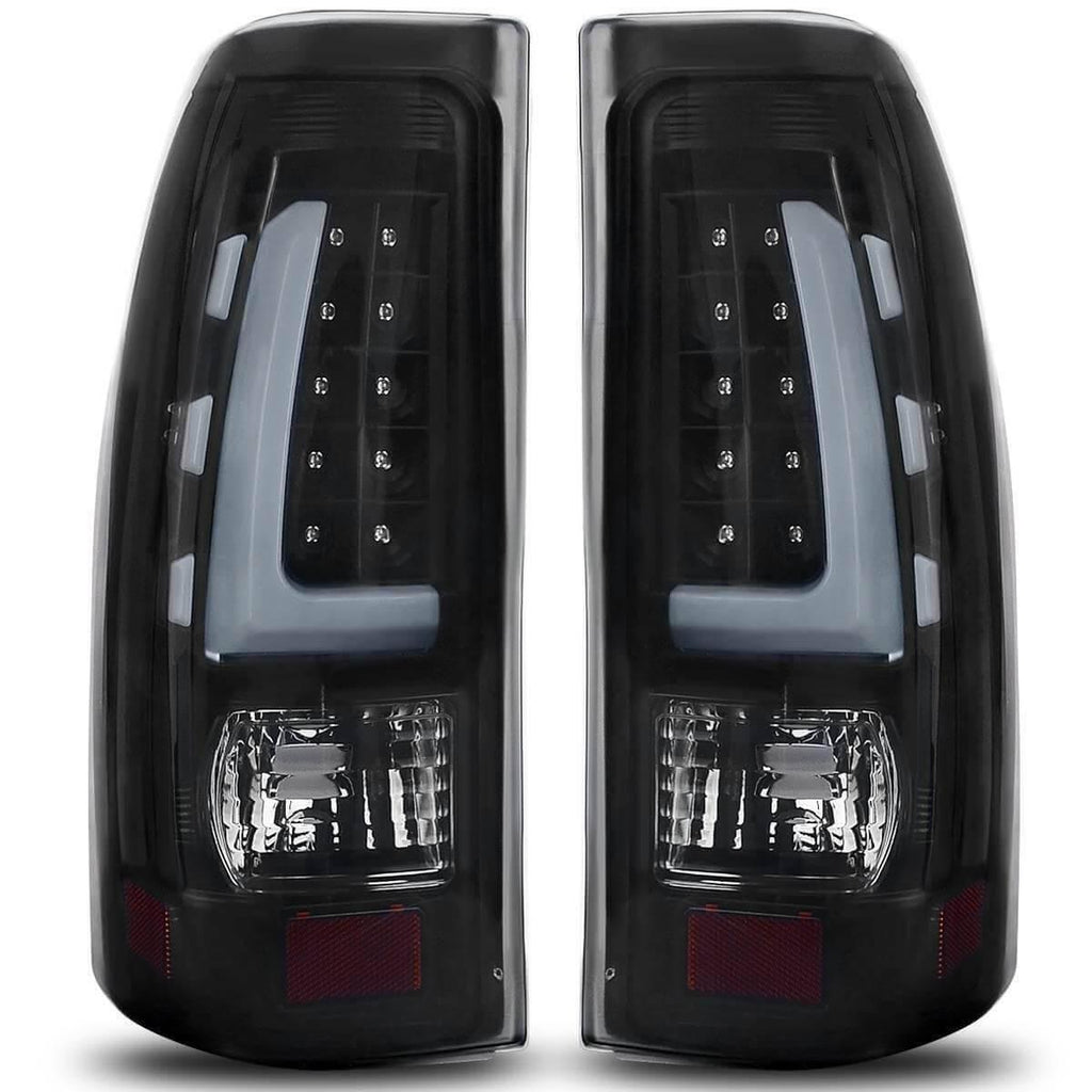 1999-2002 Chevy Silverado Headlights + LED Tail Lights
