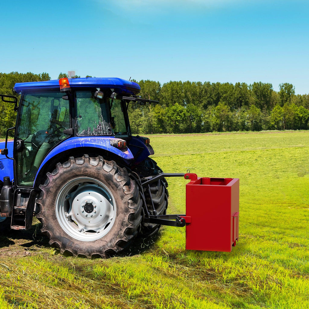 Caja de lastre YITAMOTOR® Enganches de 3 puntos para tractor categoría 1