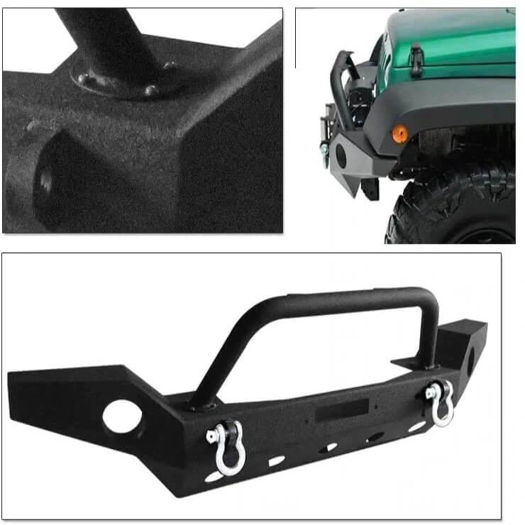 Jeep Wrangler Front Bumper Details