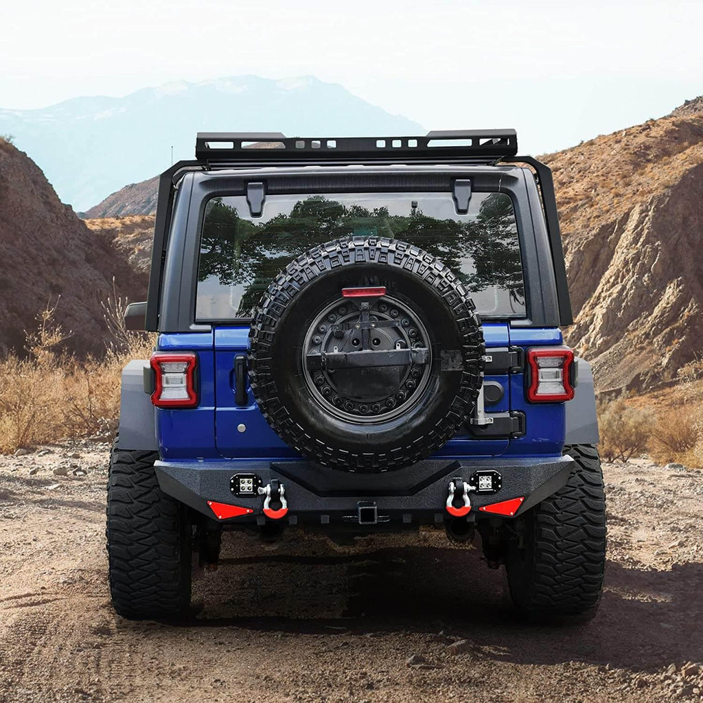 Jeep Wrangler bumper details