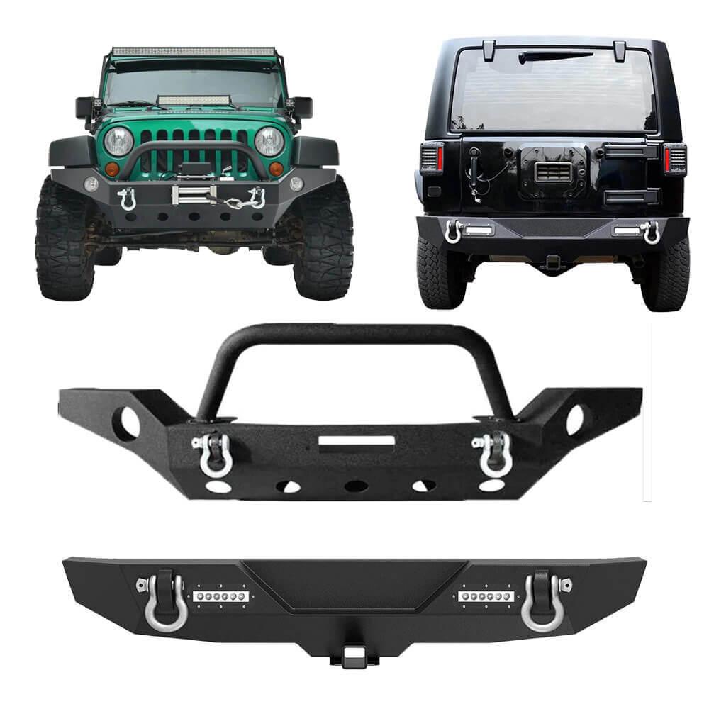  Jeep Wrangler front and rear bumper