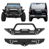 Jeep Wrangler front and rear bumper