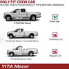 YITAMOTOR® 6" Running Boards For 1999-2016 Ford F-250 F-350 Crew Cab, Side Steps Nerf Bars (Stainless Steel Silver)