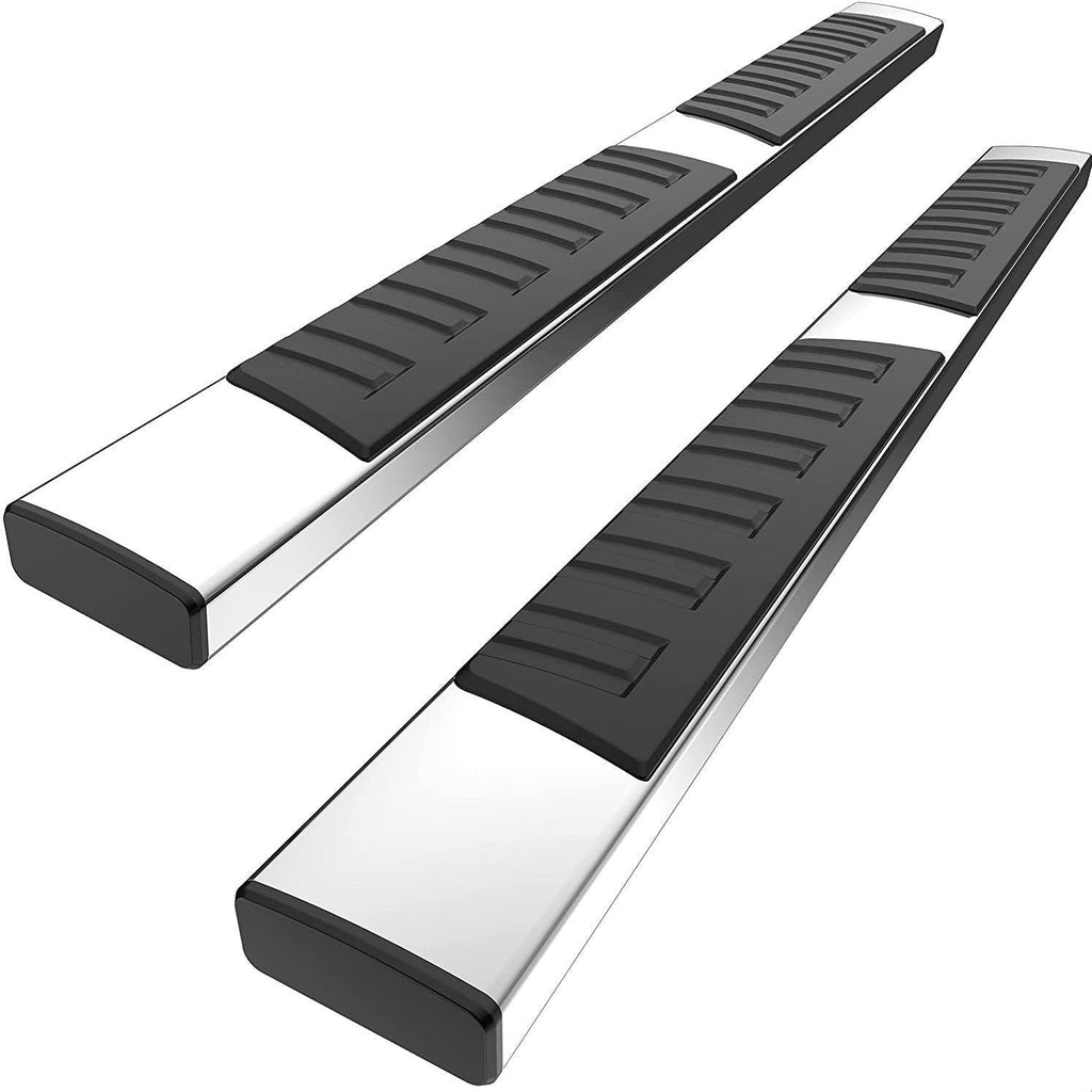 YITAMOTOR® 6" Running Boards For 1999-2016 Ford F-250 F-350 Crew Cab, Side Steps Nerf Bars (Stainless Steel Silver)