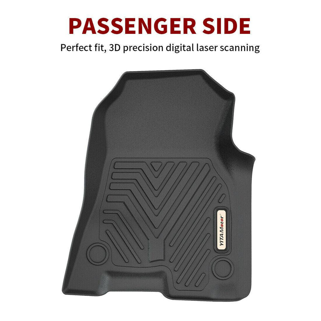 YITAMOTOR® For 2019-2023 Dodge Ram 1500 Crew Cab Floor Mats 1st 2nd Row Rubber Liner
