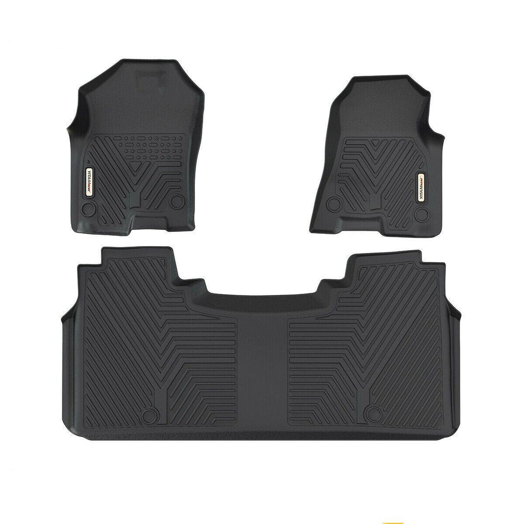 YITAMOTOR® For 2019-2023 Dodge Ram 1500 Crew Cab Floor Mats 1st 2nd Row Rubber Liner