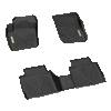 YITAMOTOR® Floor Mats Floor Liners for 2013-2016 Ford Fusion Lincoln MKZ, 1st & 2nd Row All Weather Protection - YITAMotor