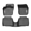 Floor Mats Floor Liners for 2013-2016 Ford Fusion Lincoln MKZ, 1st & 2nd Row All Weather Protection - YITAMotor