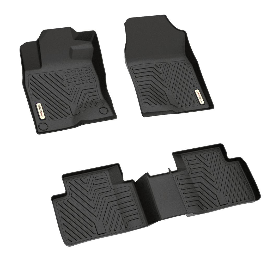 Revestimientos de piso YITAMOTOR® para Honda Civic Sedan/Hatchback o Type R 16-21, tapetes para 1ra y 2da fila