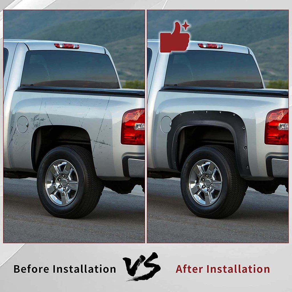 07-13-Chevy-Silverado-1500-Fender-Flares-only-for-5.8ft-short-bed-YITAMOTOR