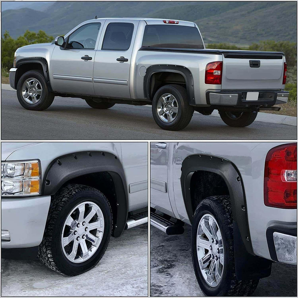 07-13-Chevy-Silverado-1500-Fender-Flares-only-for-5.8ft-short-bed-display-YITAMOTOR
