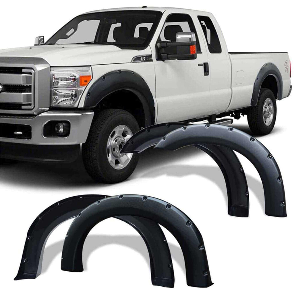 99-07-Ford-F-250-F-350-Super-Duty-pocket-rivet-fender-flares-YITAMOTOR