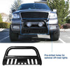 YITAMOTOR-2004-2022-Ford-F150-Black-Bull-Bar-Push-Brush-Front-Bumper-Grille-Guard-with-Skid-Plate