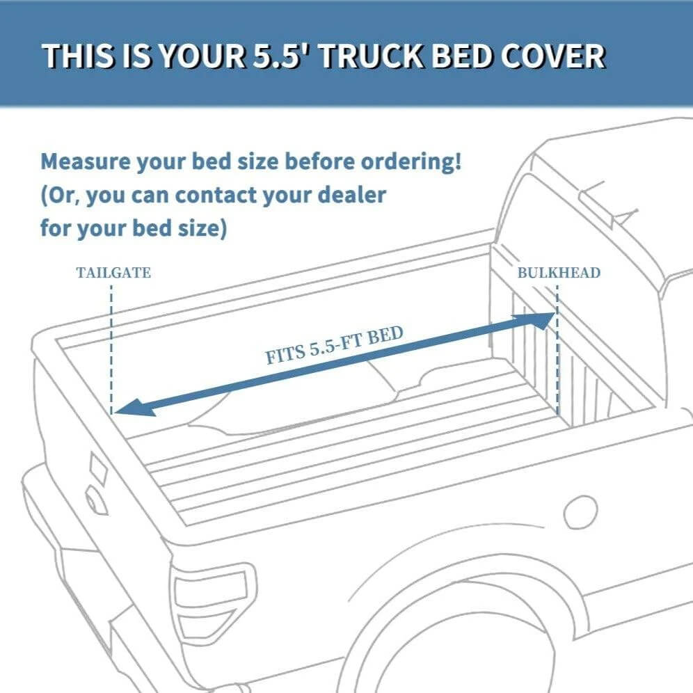tonneau cover for 5.5ft truck bed