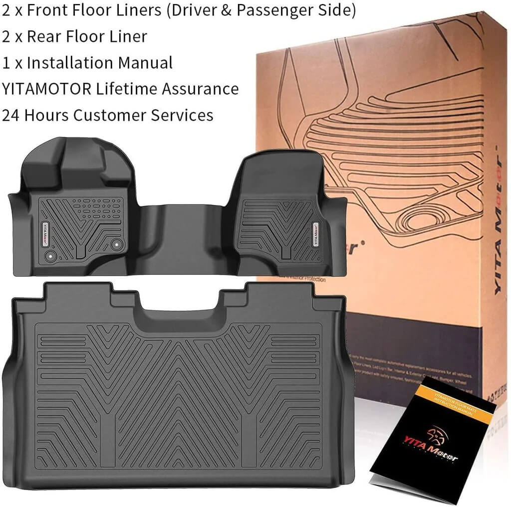 Ford for – floor mats 2015-2023 3D all-weather protection YITAMotor cars F150