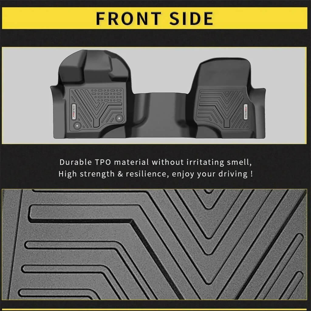 W358GR WeatherTech Second Row Floor Mats - Fits 2015-2023 Ford F150
